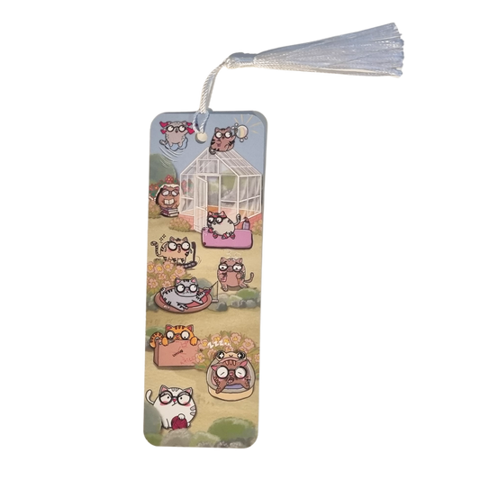 Lesezeichen "Katzengarten"