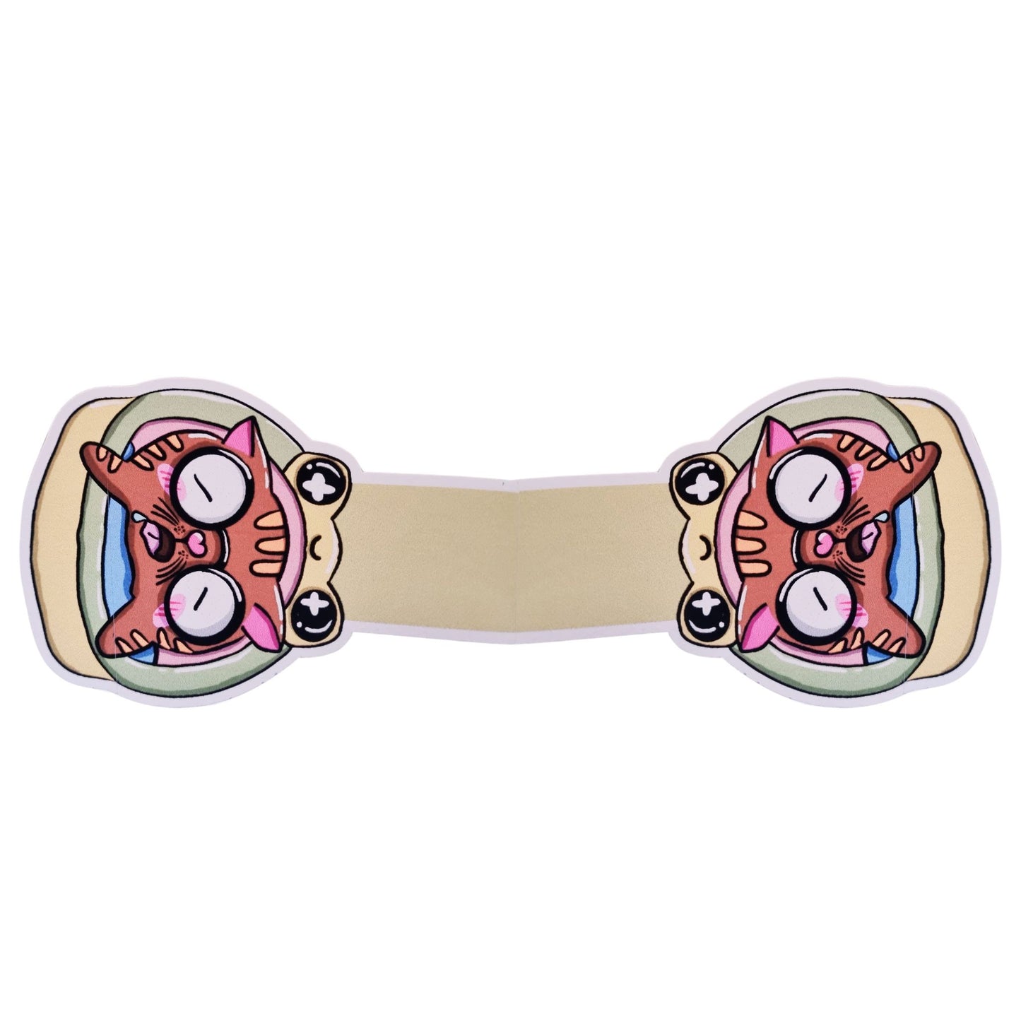 magnetisches Klapplesezeichen mit Mieze Ludwig - millicat.de
