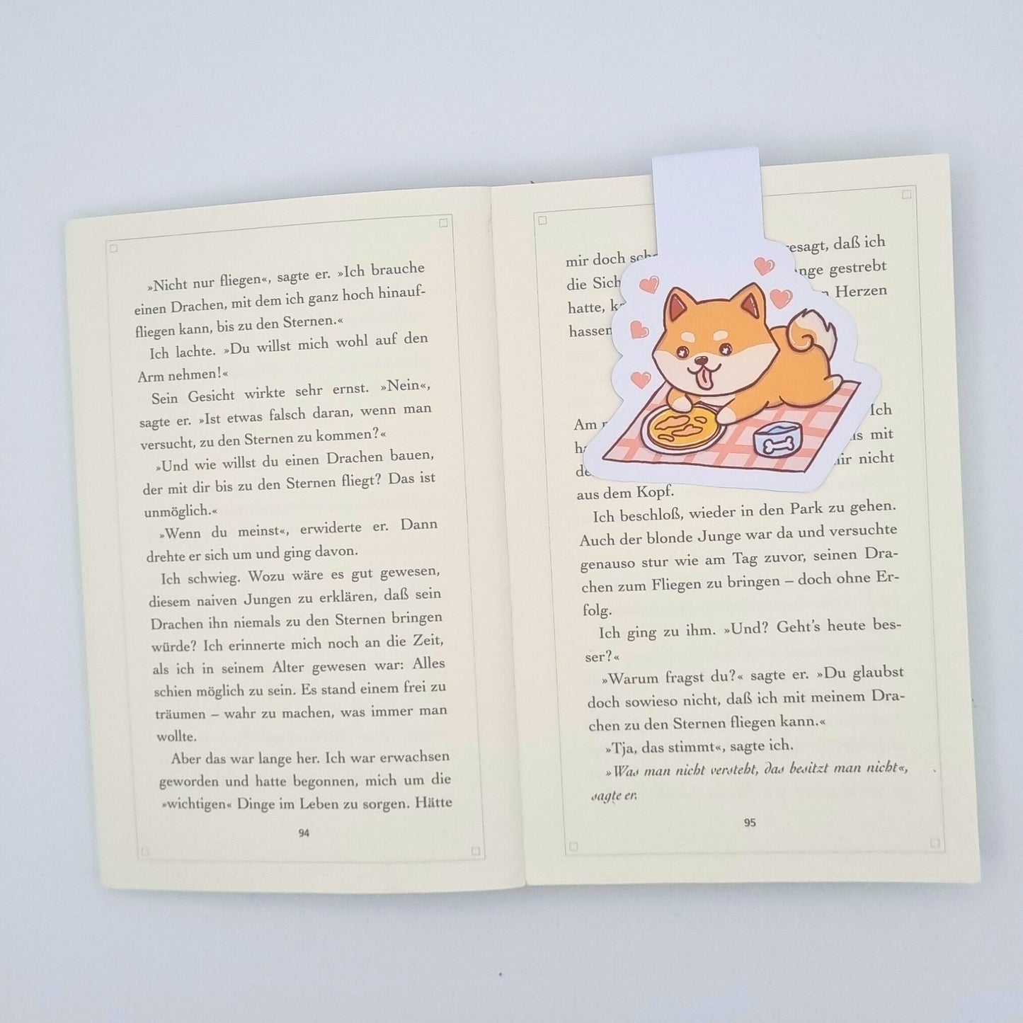 Magnetlesezeichen „Nibori – Shiba Inu Junge"