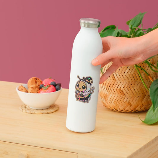 XL-Sticker "Kleine Hummel" - Halloween-Sticker aus Vinyl mit Holo-Effekt