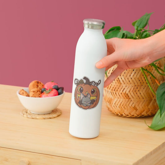 XL-Sticker "schlafende Fledermaus" - Halloween-Sticker aus Vinyl mit Holo-Effekt