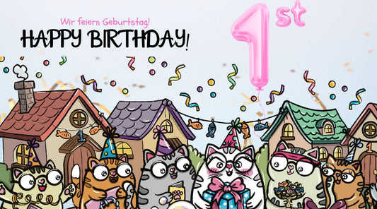 1 Jahr MILLICAT DESIGN: Danke, dass ihr diese kleine Welt mit mir wachsen lasst