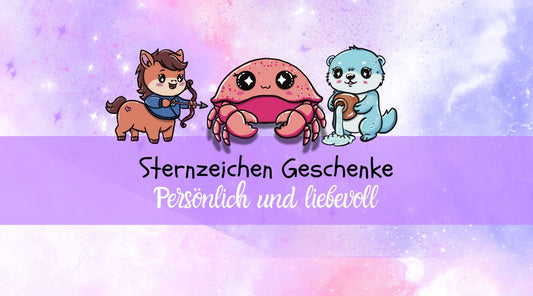 Sternzeichen-Geschenke kommen immer gut an!