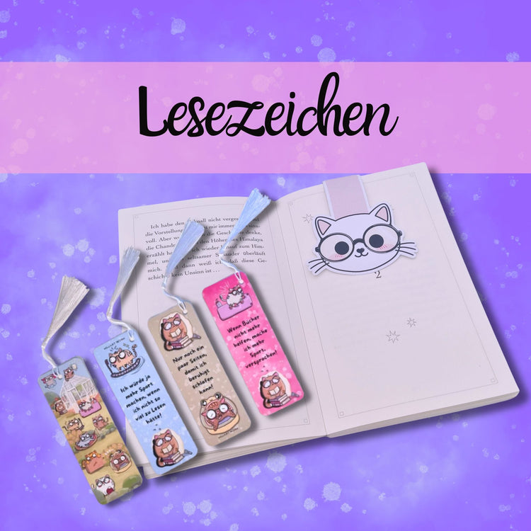 Dein Buch verdient ein besonderes Lesezeichen