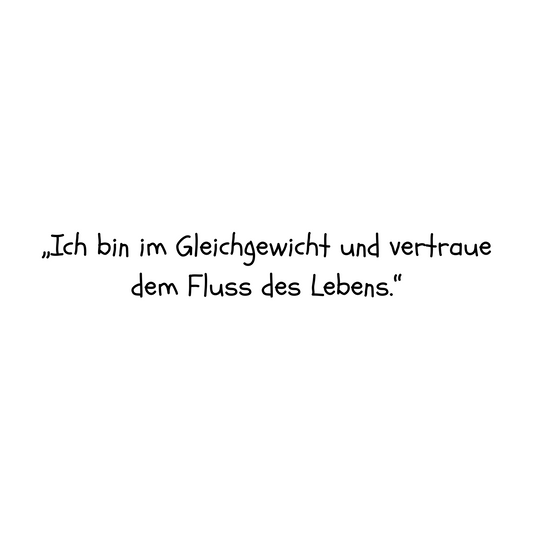 Postkarte "Mieze Käthe - Vertrauen & Gleichgewicht"