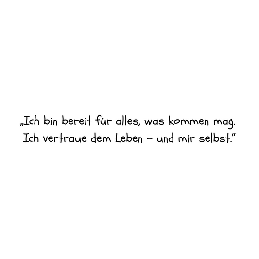 Postkarte "Mieze Greta - Habe Vertrauen"