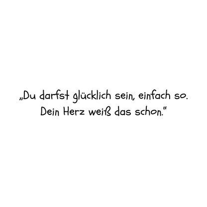 Postkarte „Mieze Hugo – Du darfst glücklich sein“