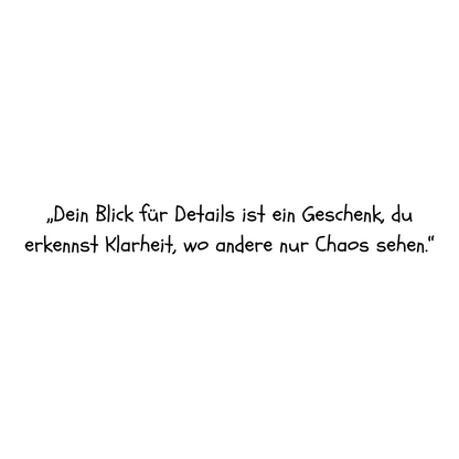 Postkarte „Mieze Wilma – Klarheit im Detail“