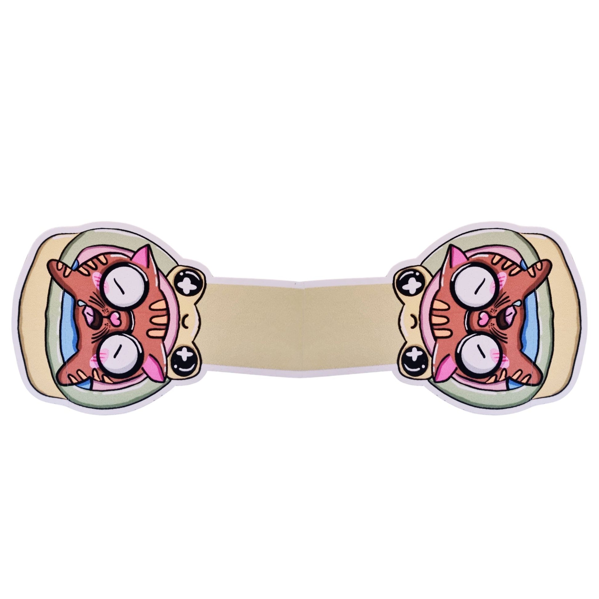 magnetisches Klapplesezeichen mit Mieze Ludwig - millicat.de