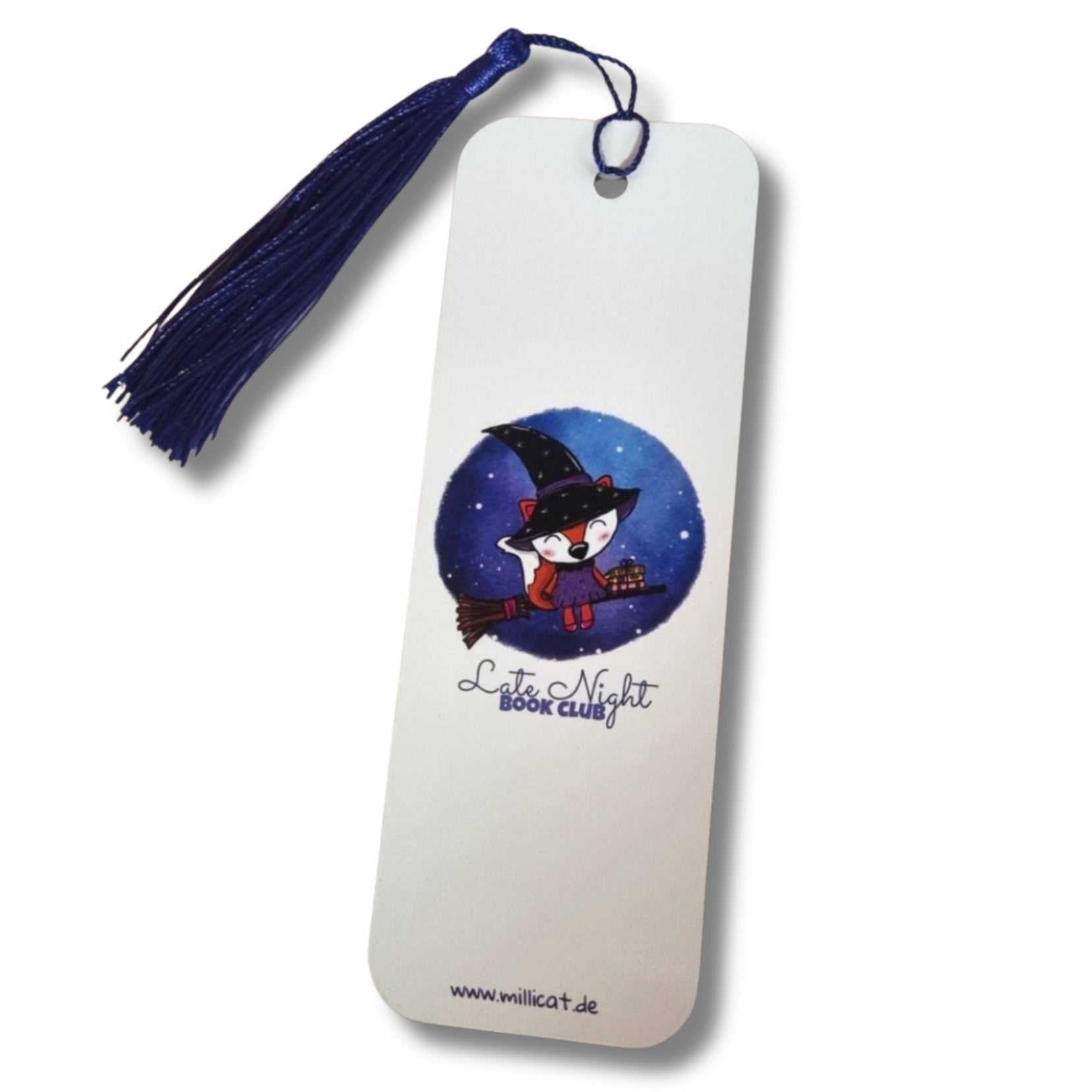 Klassisches Lesezeichen mit Fuchs Motiv