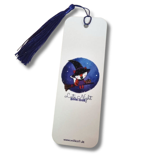 Klassisches Lesezeichen mit Fuchs Motiv