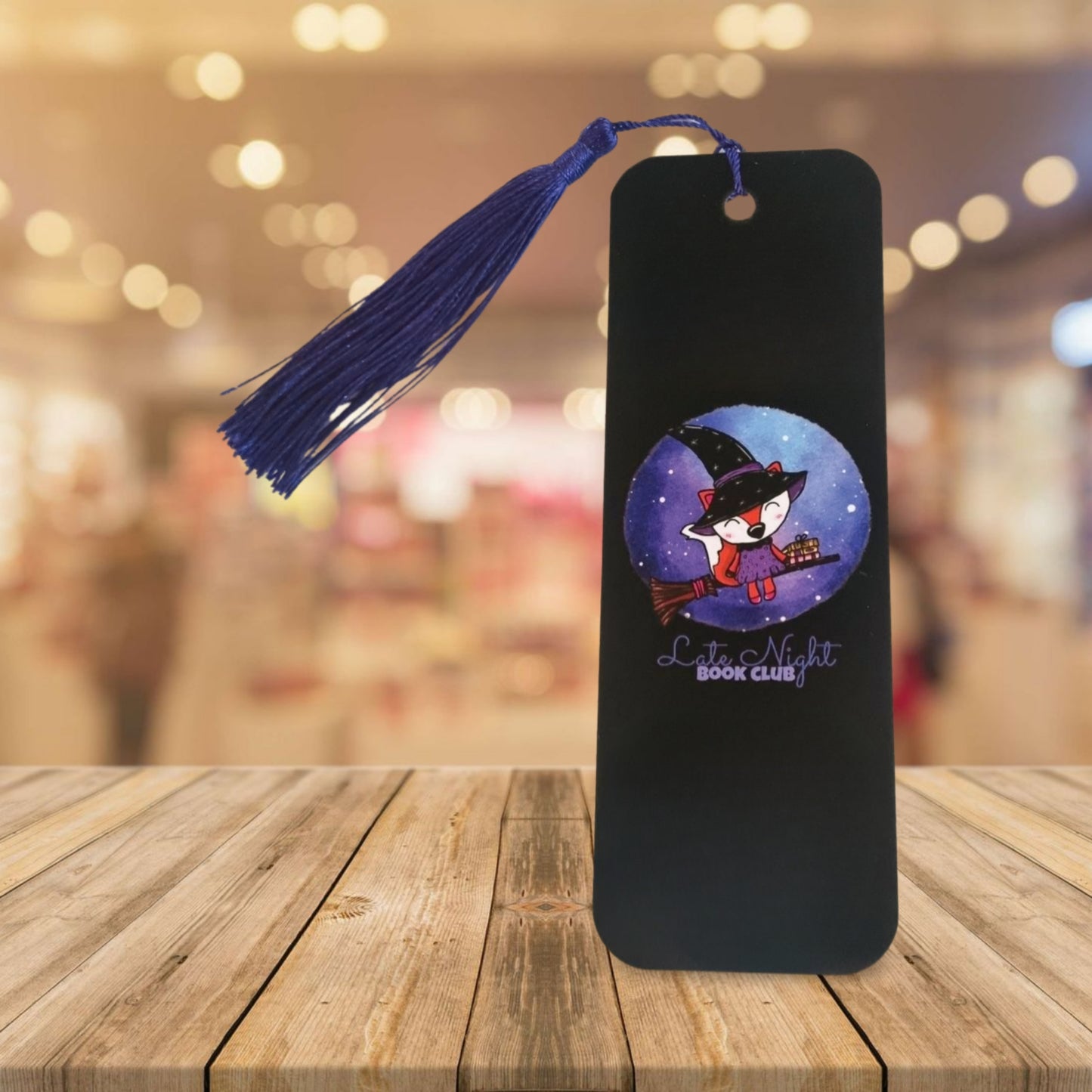 Fuchs Lesezeichen - Rückseite schwarz - millicat.de