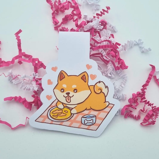 Magnetlesezeichen „Nibori – Shiba Inu Junge"