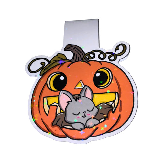 Magnetisches Lesezeichen "Schlafende Fledermaus"