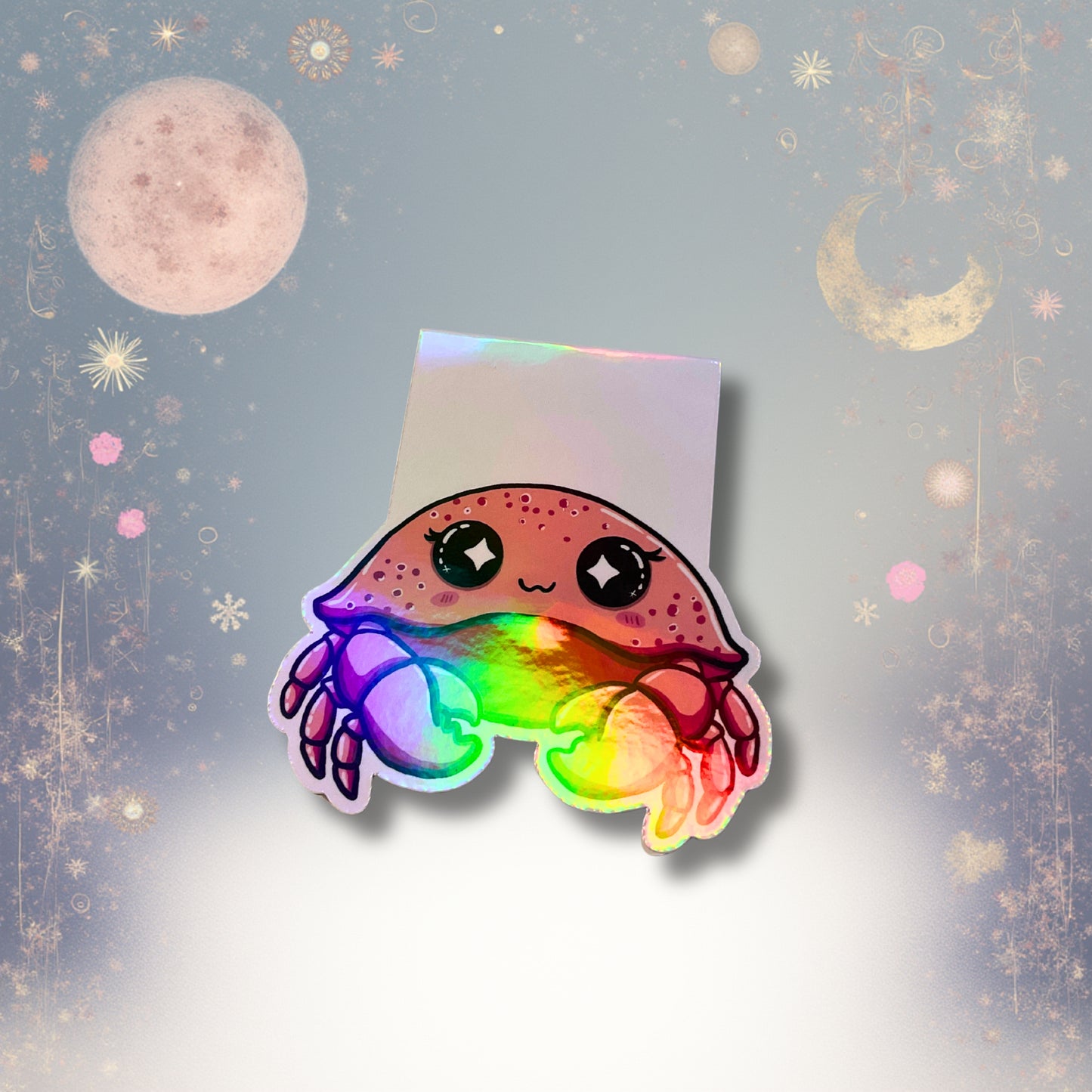 Magnetisches Lesezeichen mit Sternzeichen-Motiv "Krebs"