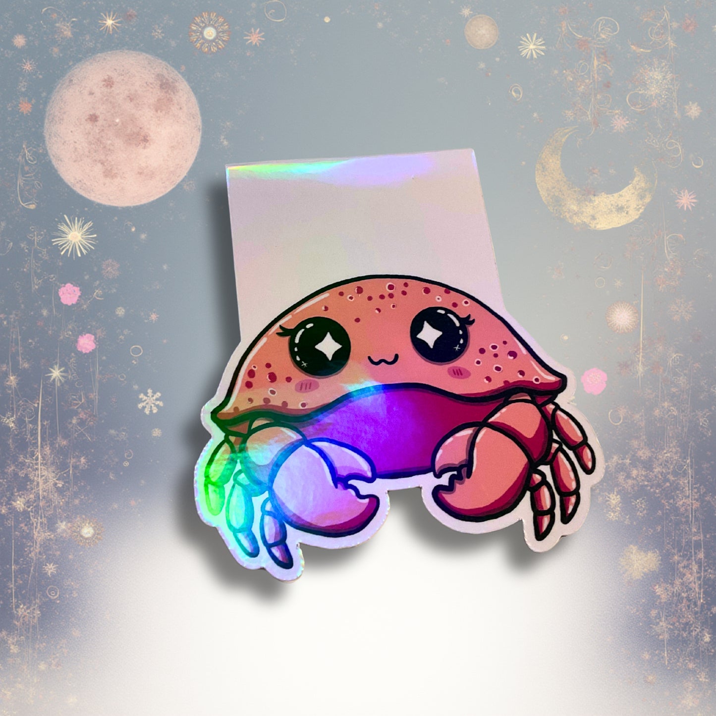 Magnetisches Lesezeichen mit Sternzeichen-Motiv "Krebs"