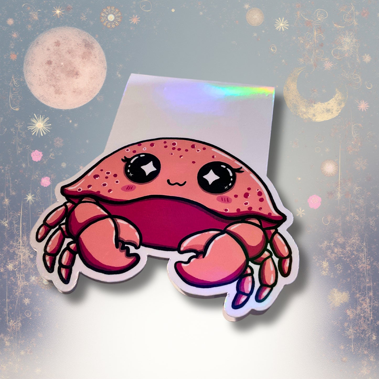 Magnetisches Lesezeichen mit Sternzeichen-Motiv "Krebs"