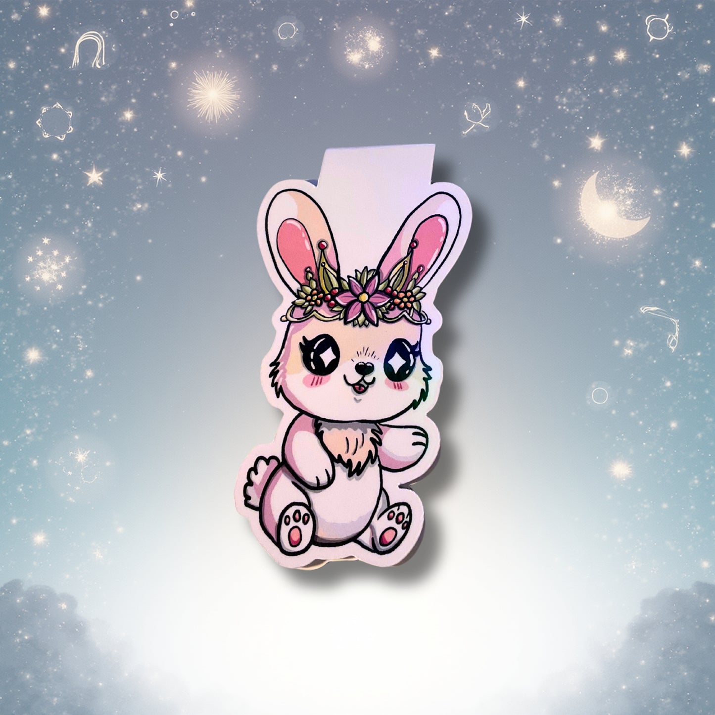 Magnetisches Lesezeichen mit Sternzeichen-Motiv "Jungfrau"