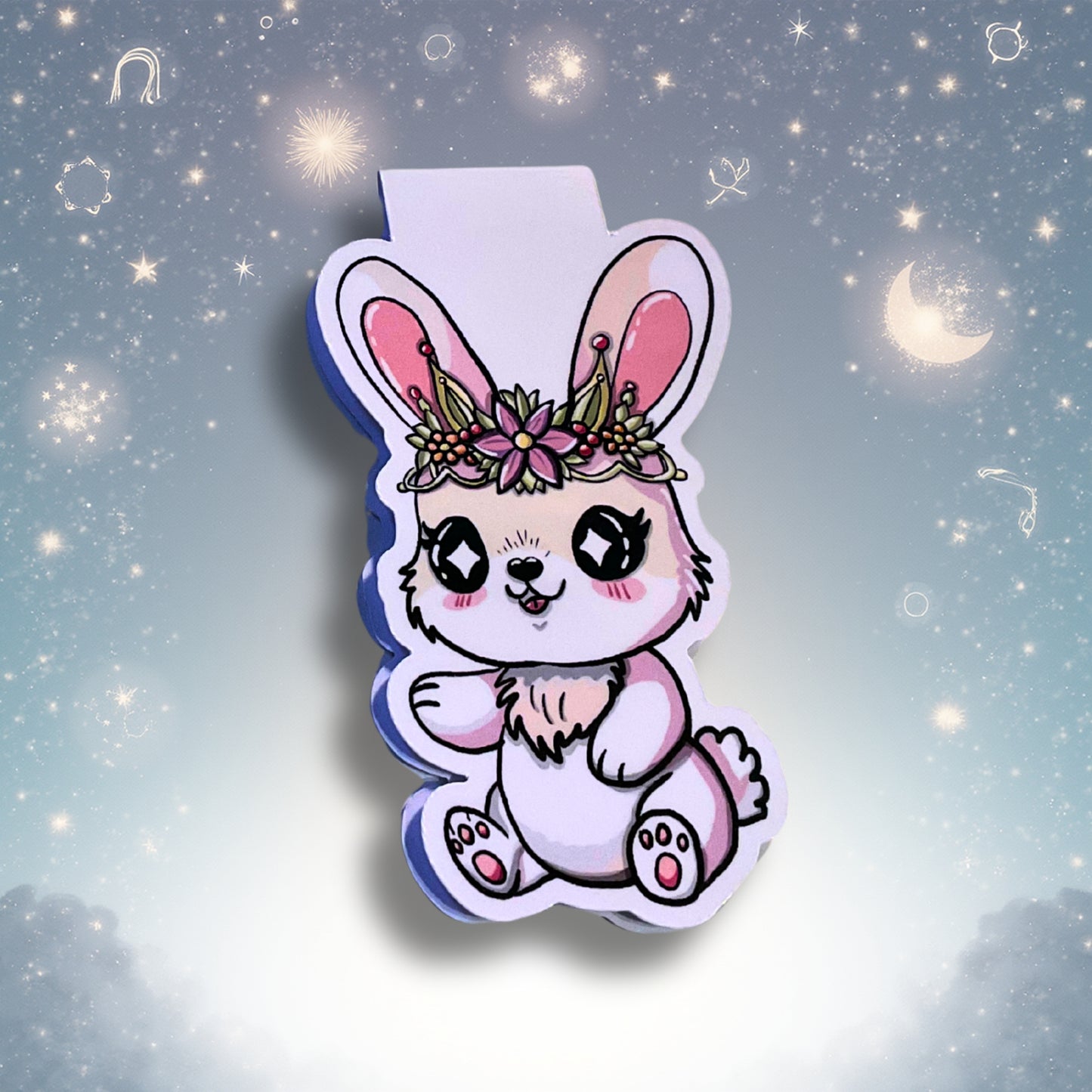 Magnetisches Lesezeichen mit Sternzeichen-Motiv "Jungfrau"