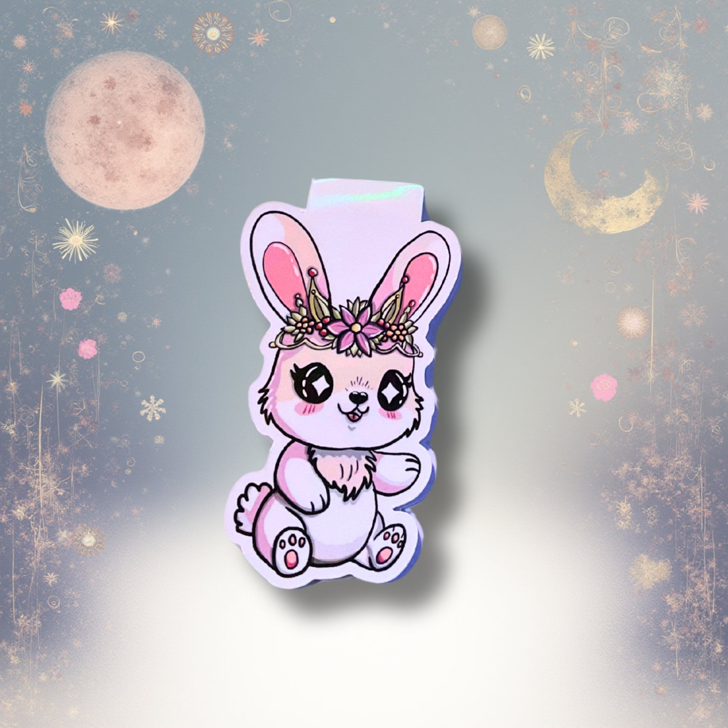 Magnetisches Lesezeichen mit Sternzeichen-Motiv "Jungfrau"