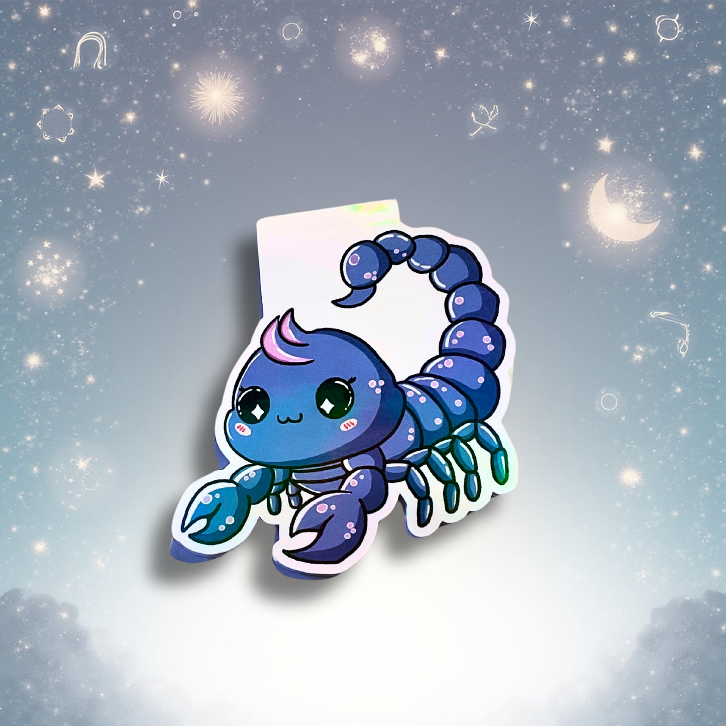 Magnetisches Lesezeichen mit Sternzeichen-Motiv "Skorpion"