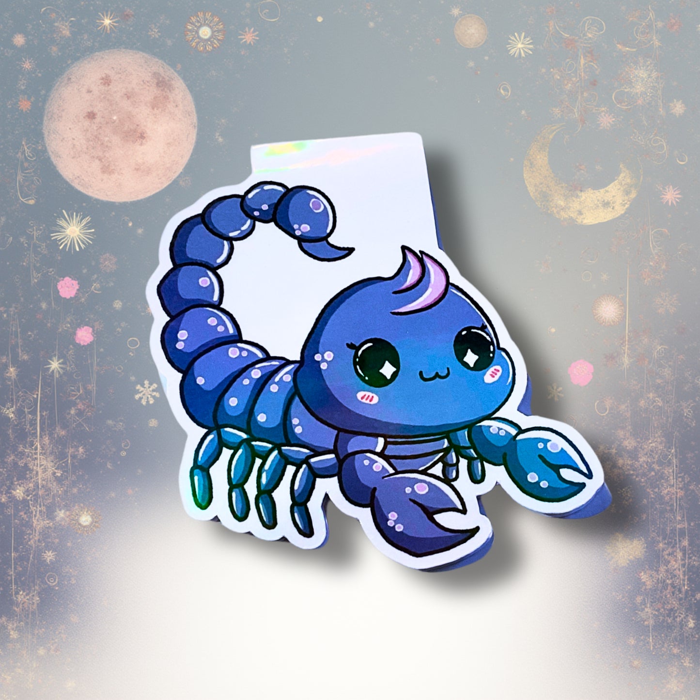 Magnetisches Lesezeichen mit Sternzeichen-Motiv "Skorpion"