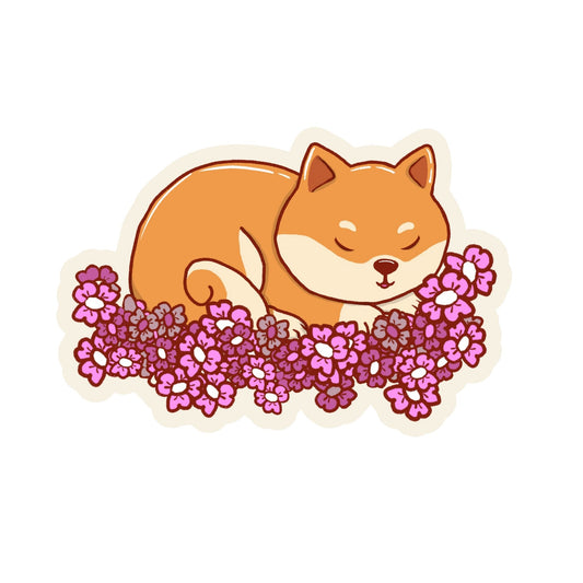 XL-Sticker Shiba-Inu Junge „Takeru"