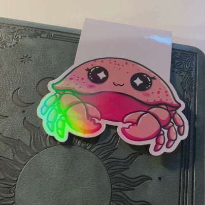 Magnetisches Lesezeichen mit Sternzeichen-Motiv "Krebs"