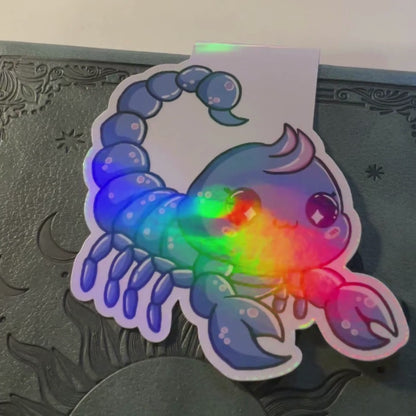 Magnetisches Lesezeichen mit Sternzeichen-Motiv "Skorpion"