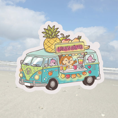 XL-Sticker „Lales Saft-Bar"