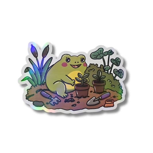 XL-Sticker "Froschi Gina" | Froggy Shore
