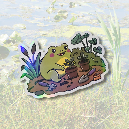 XL-Sticker "Froschi Gina" | Froggy Shore