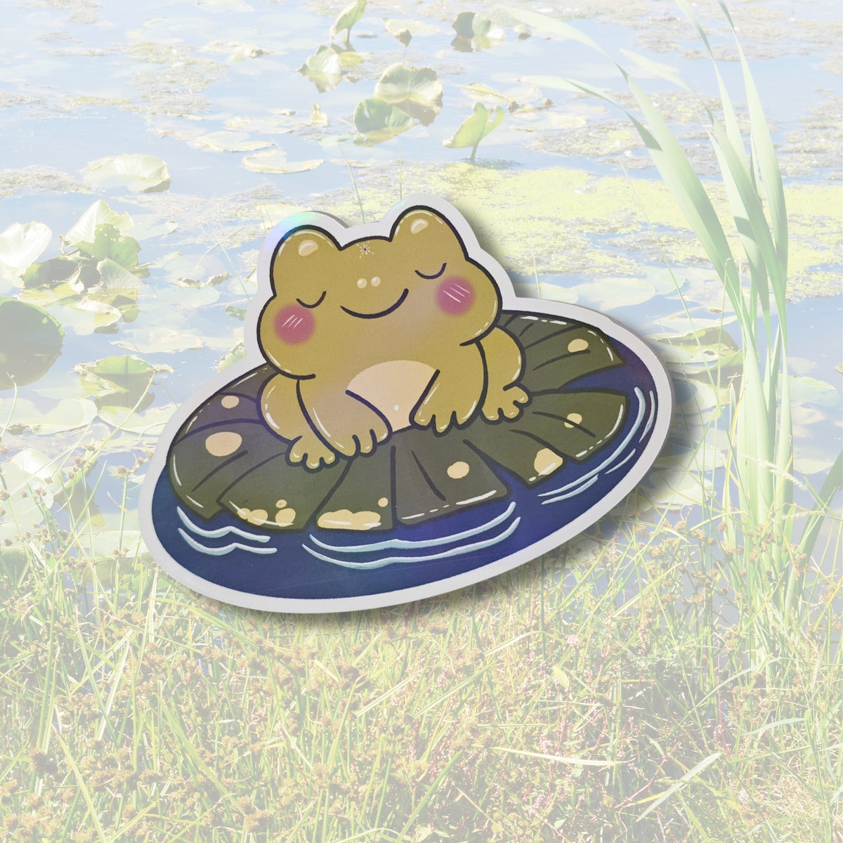 XL-Sticker "Froschi Sofia" | Froggy Shore